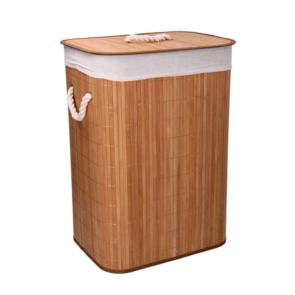 Cestone Bambu' Naturale cm.40x30h57 | Vacchetti