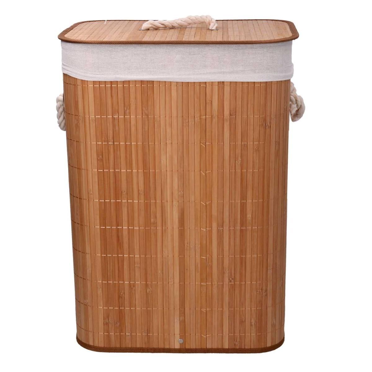 Cestone Bambu' Naturale cm.40x30h57 | Vacchetti