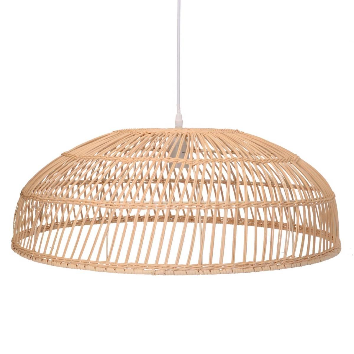 Lampadario Rattan Naturale con Attacco cm.Ã?60,5h21,5 | Vacchetti