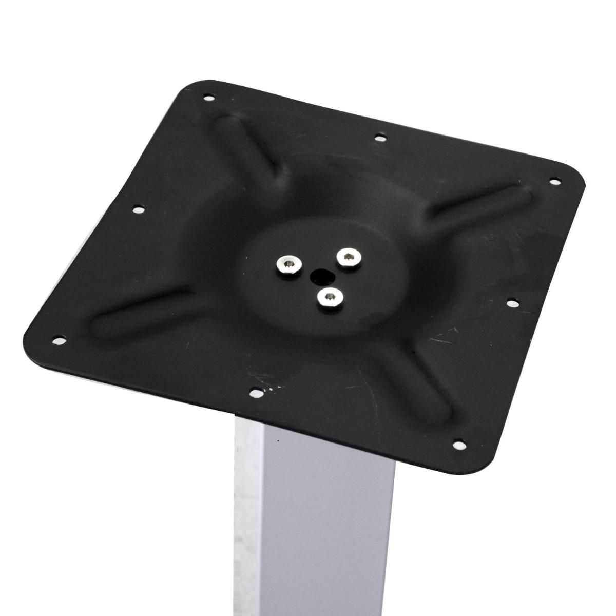 Base Tavolo Acciaio Grigio Opaco Tondocm.Ã?45h72 | Vacchetti