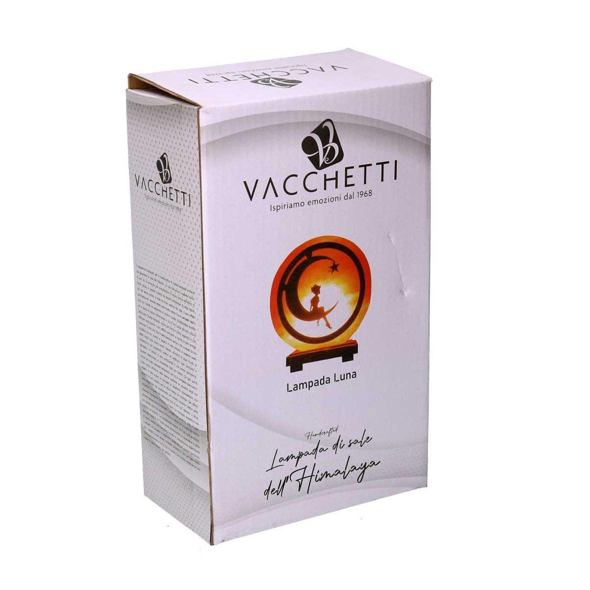 Lampada Sale Base Legno Luna con Attacco cm.18x6,5h21 | Vacchetti