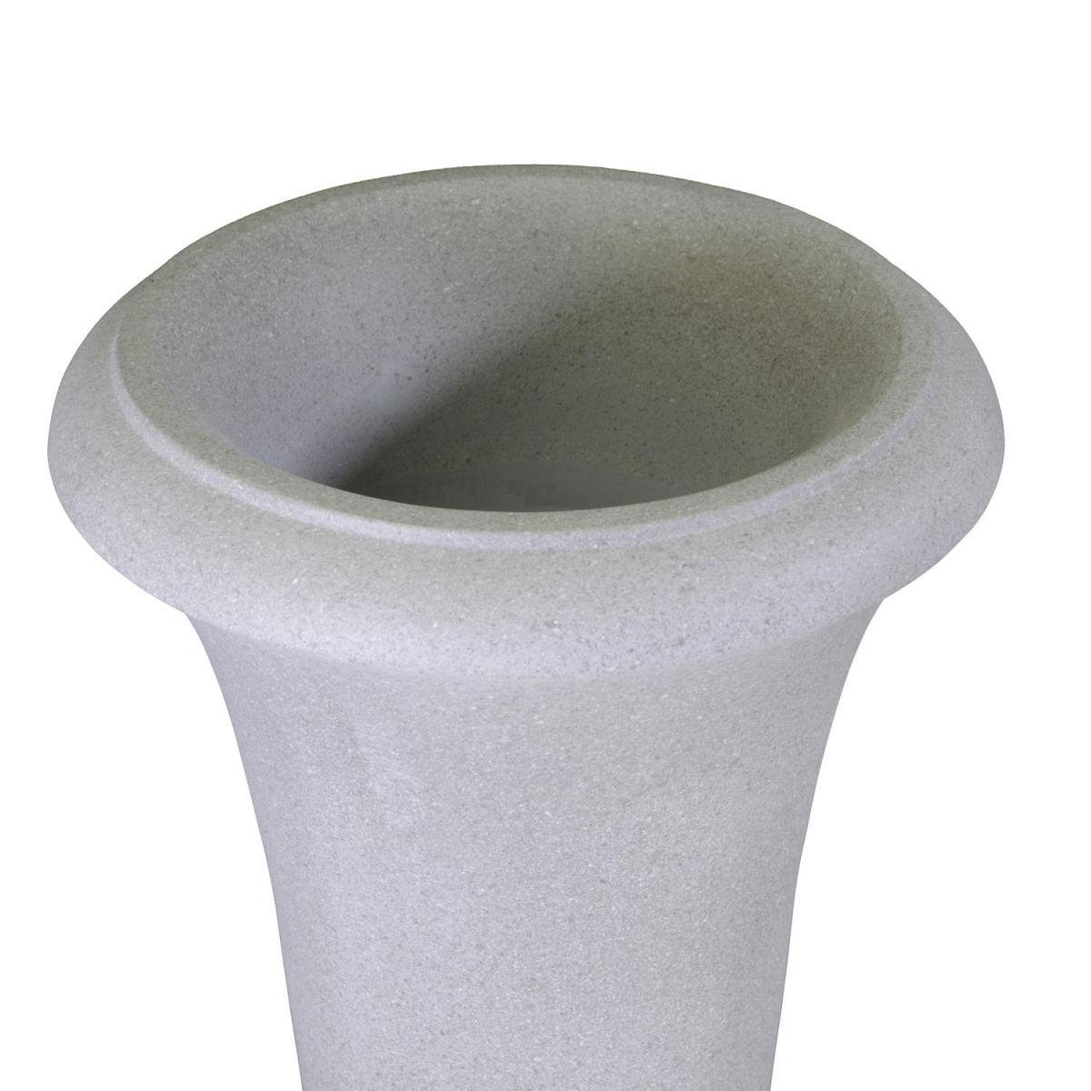 Portavaso Resina Grigio cm.Ã?37h91 | Vacchetti