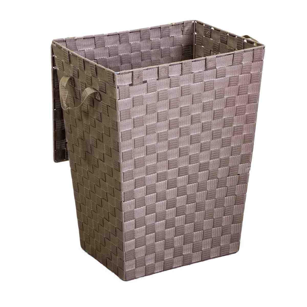 Cestone Poliestere Tortora Rettangolarecm.40x30h53 | Vacchetti