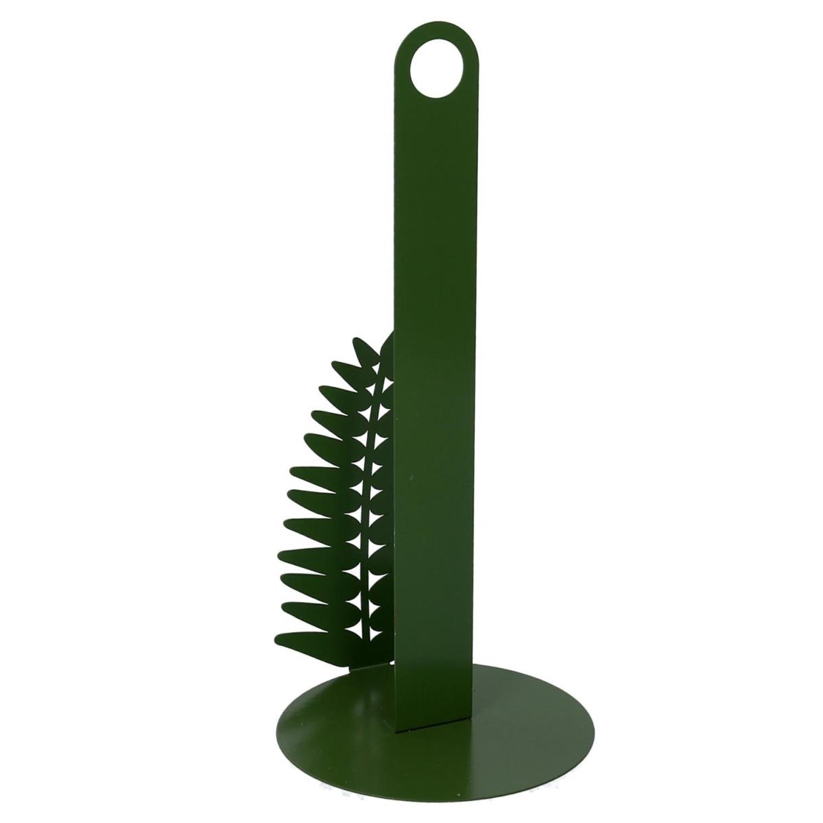 Portascottex Metallo Foglia Alloro Verde Scuro Tondo Ã?15h33 | Vacchetti