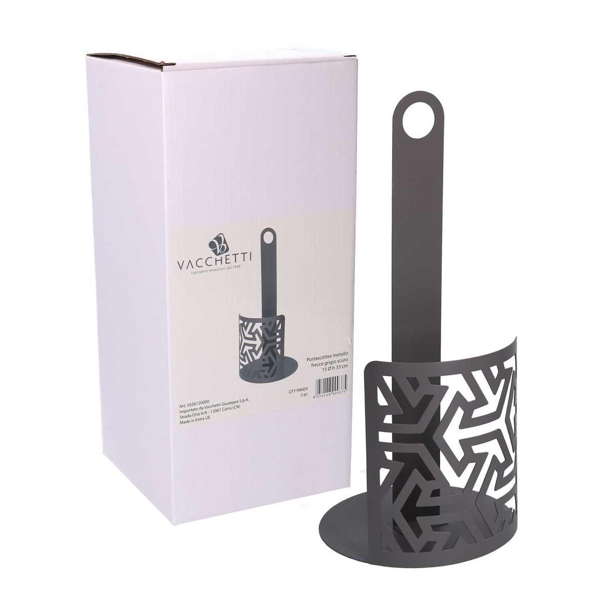 Portascottex Metallo Frecce Grigio Tondo cm.Ã?15h33 | Vacchetti