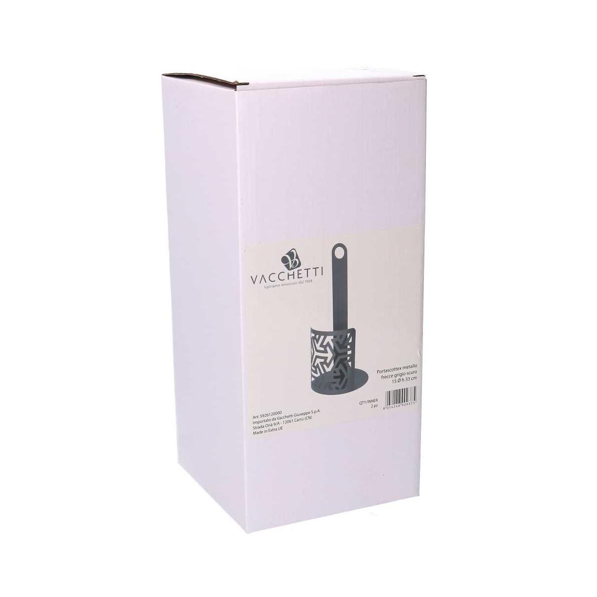 Portascottex Metallo Frecce Grigio Tondo cm.Ã?15h33 | Vacchetti