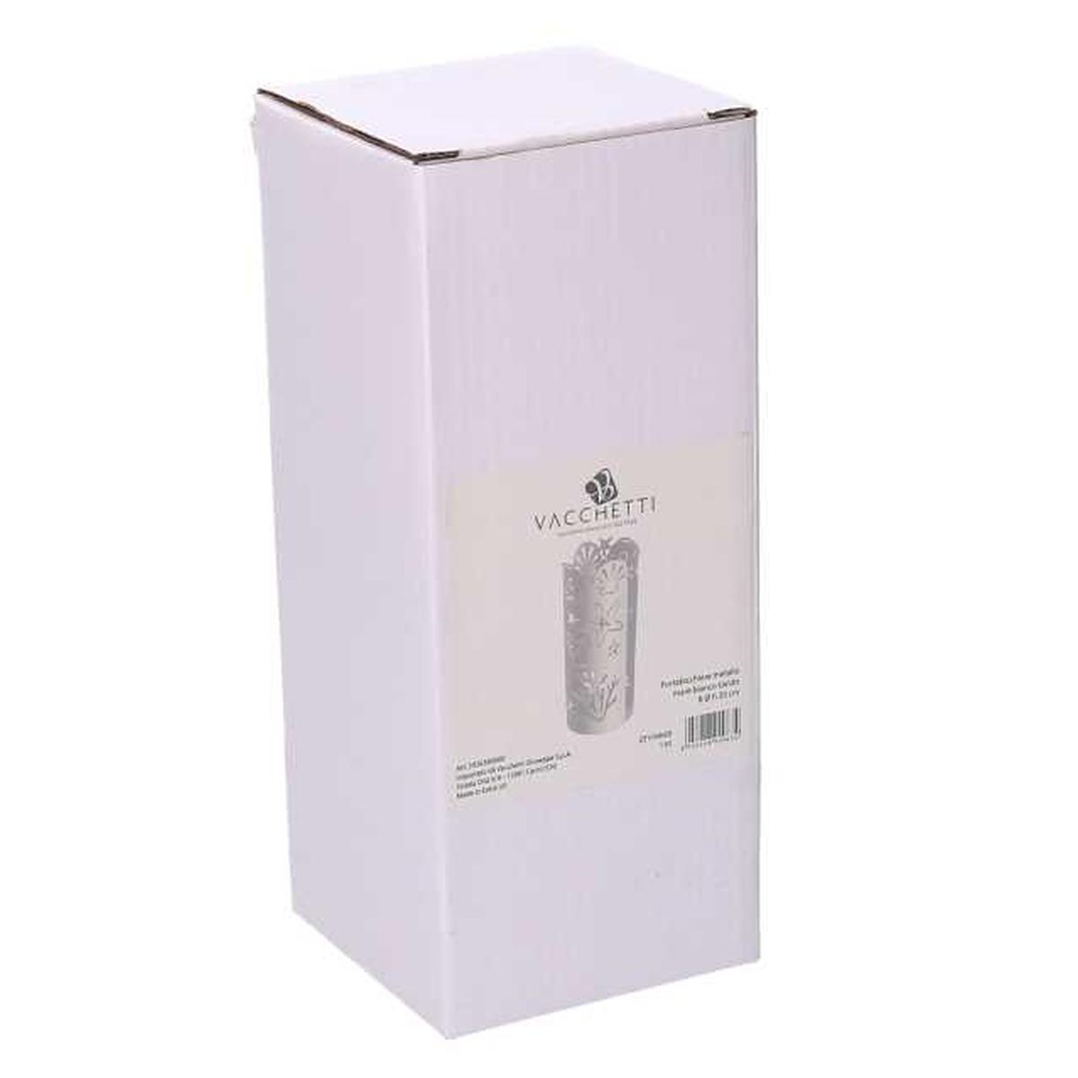 Portabicchiere Metallo Mare Bianco Tondo cm.Ã?8h13 | Vacchetti