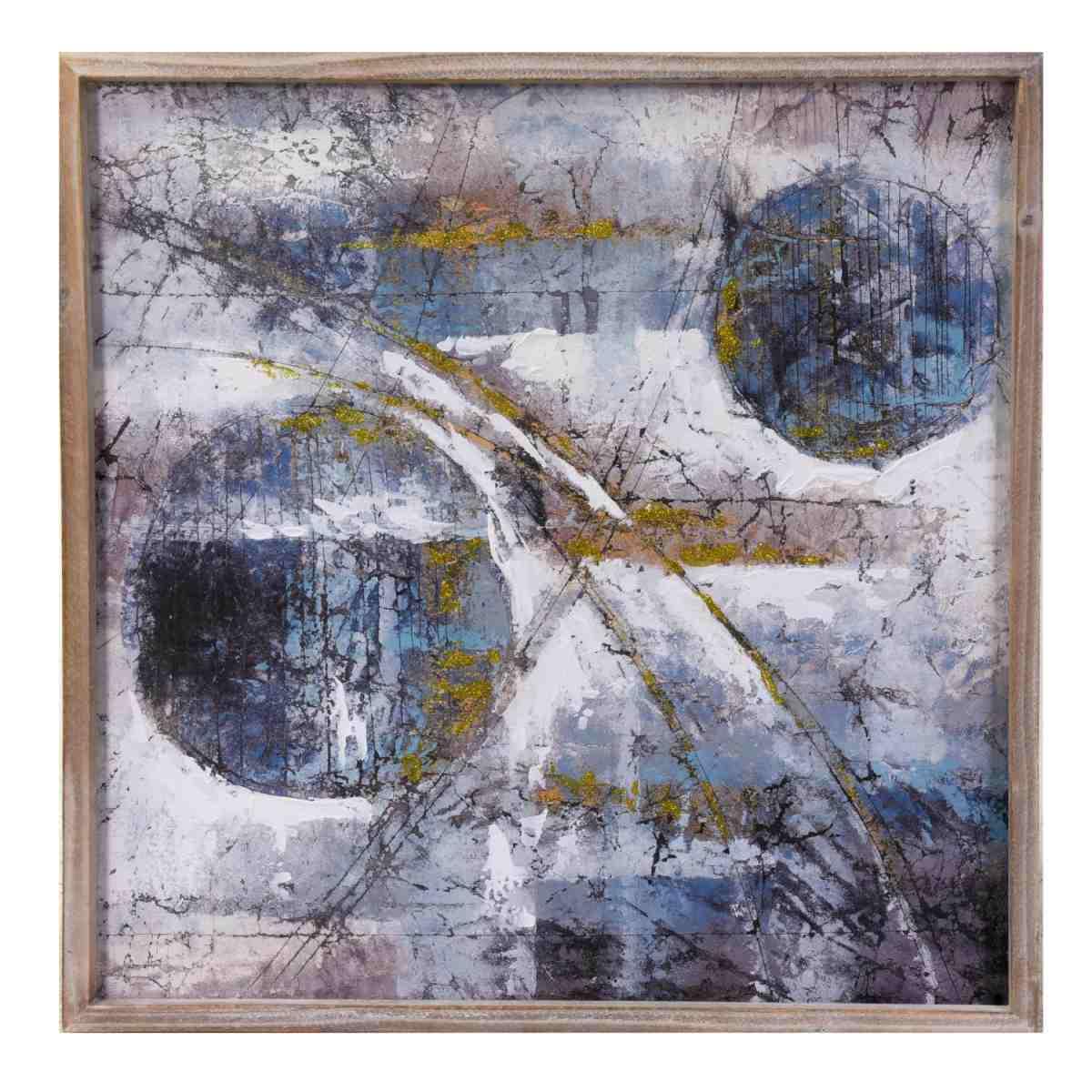 Quadro Legno Quadrato cm.60x3x60 | Vacchetti