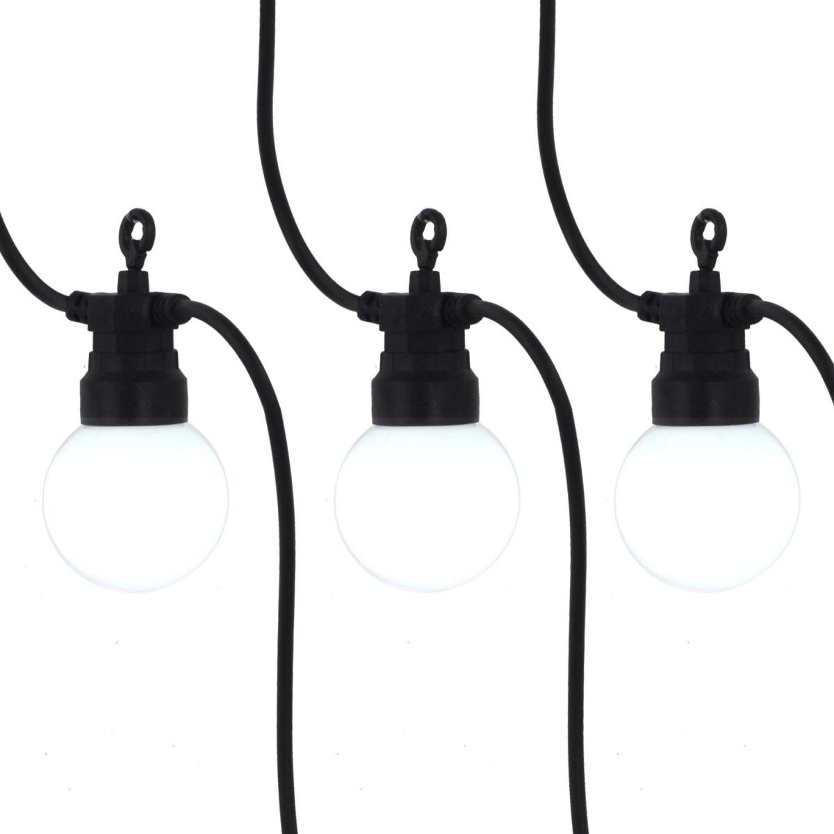 Prolunga Catena Plastica 5 Mt. con 10 Lampadine Bianco Freddo | Vacchetti