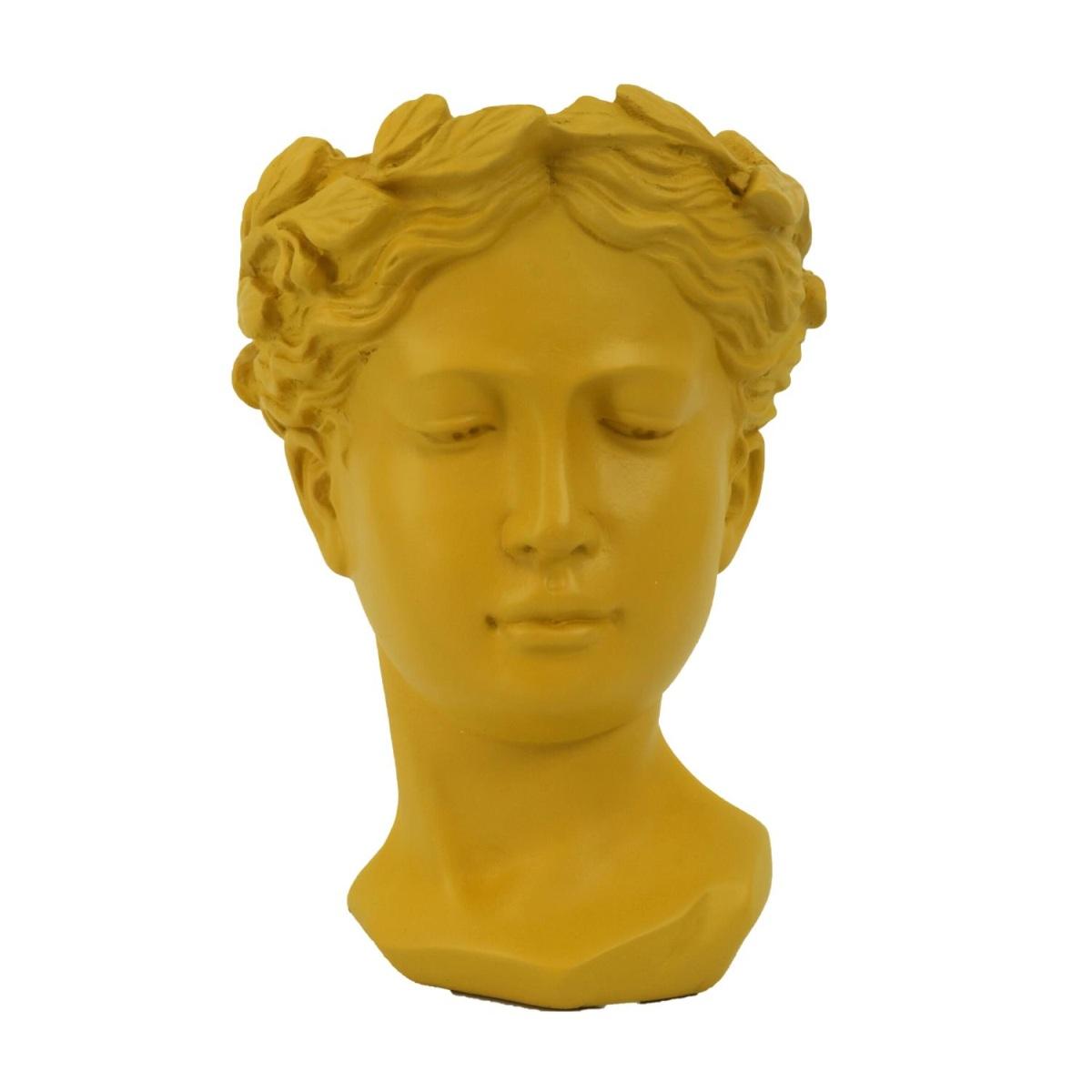 Portavaso Resina Busto Oro cm.14x16h21 | Vacchetti