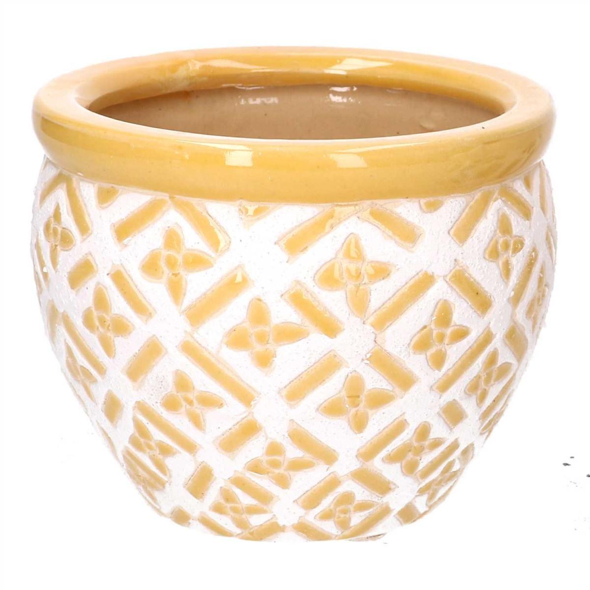 Coprivaso Ceramica Set pz.3 Arancione Biancocm.Ã?30h21 | Vacchetti