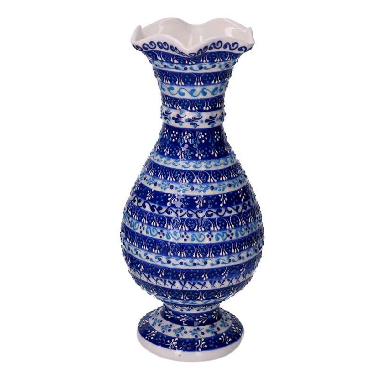 Vaso Ceramica Blu cm.Ã?14h30 | Vacchetti