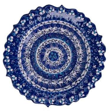 Svuotatasche Ceramica Blu Cm.Ø18H2,5