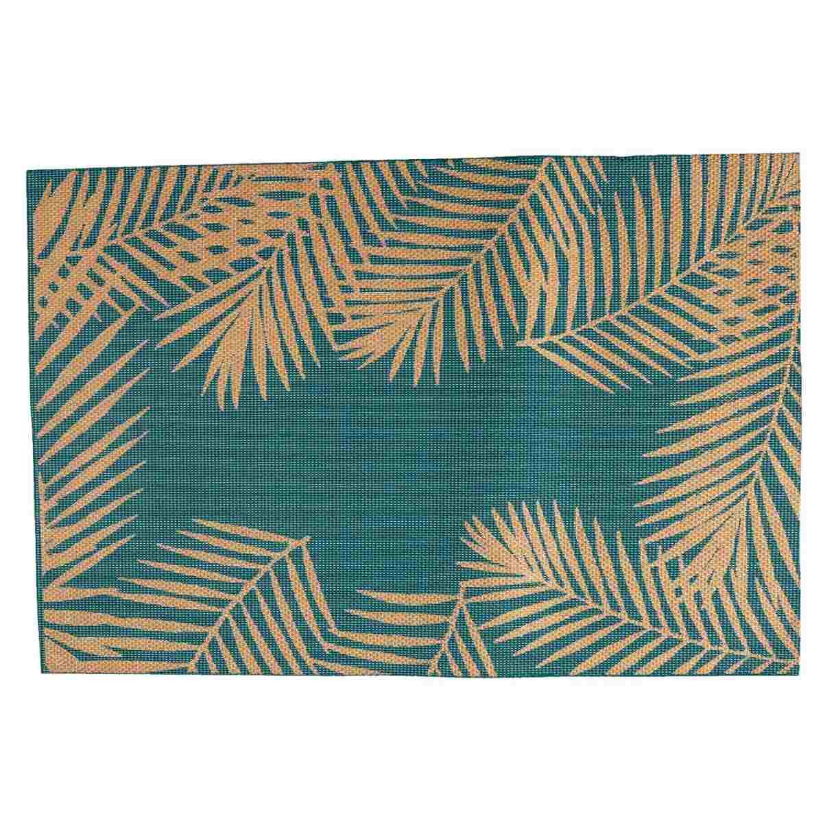 Tovaglietta Plastica Set 4pz. Assortiti Foglie Oro cm.45x30 | Vacchetti