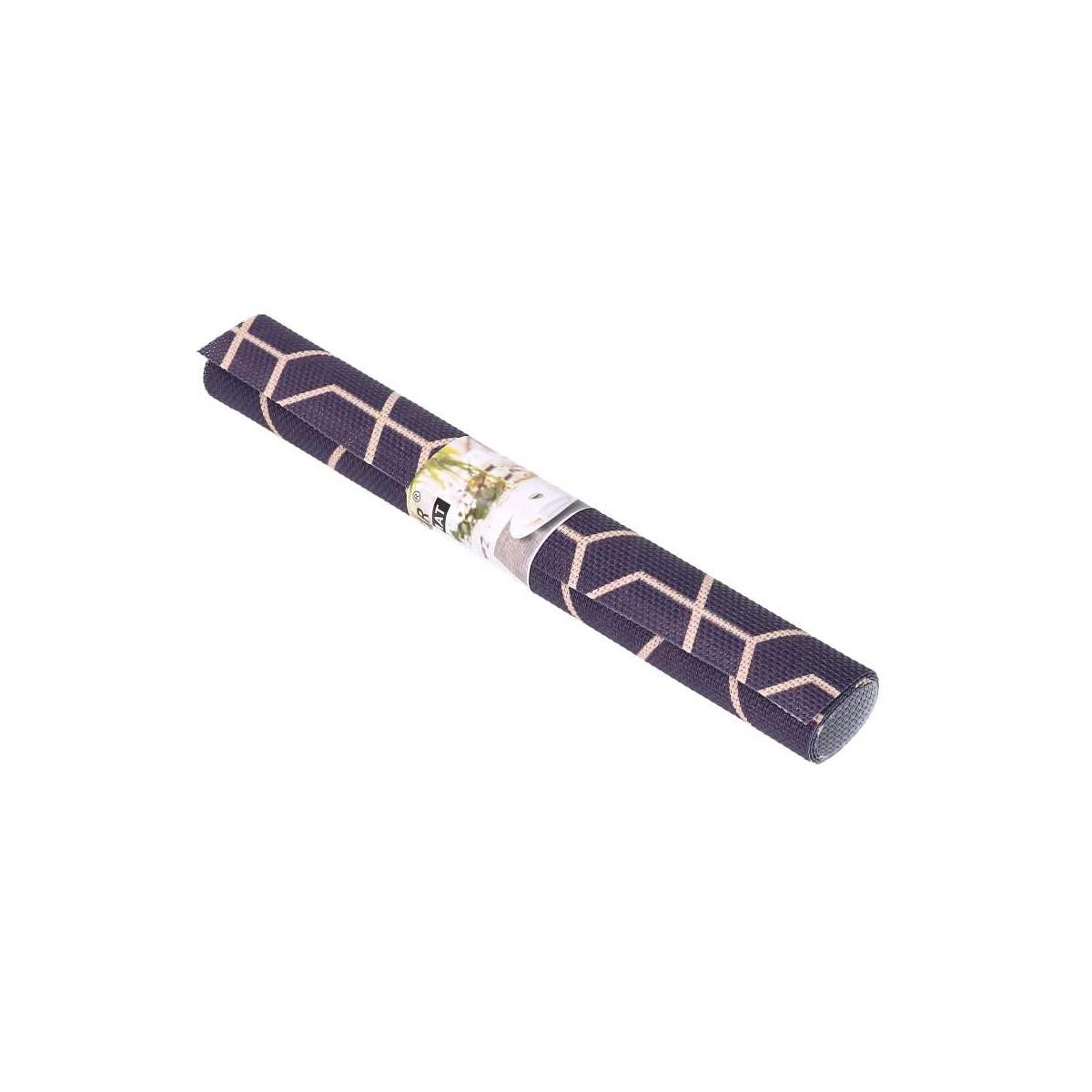 Tovaglietta Plastica Set 4pz. Rombi Viola cm.45x30 | Vacchetti