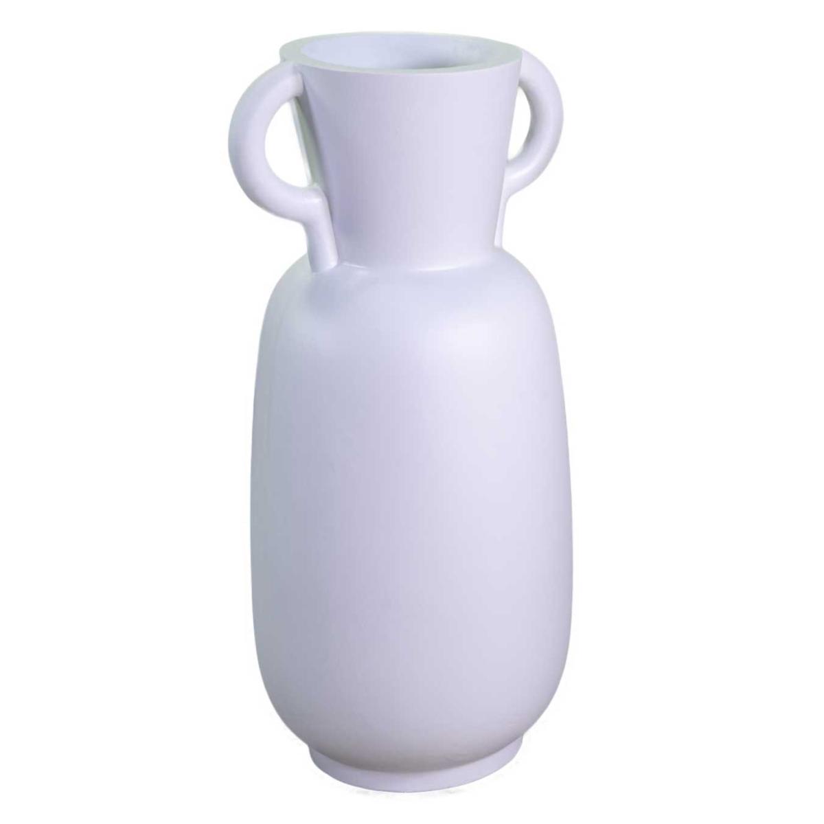 Portavaso Resina con Maniglie Bianco cm.43,5x40h91 | Vacchetti