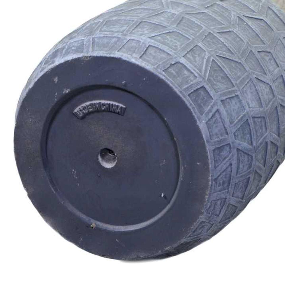 Portavaso Resina Grigio cm.Ã?33h39 | Vacchetti