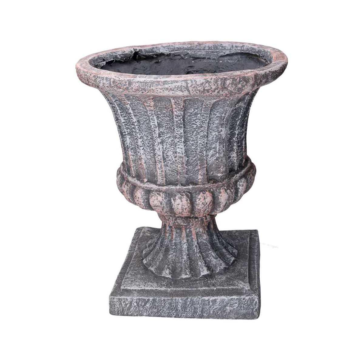 Portavaso Resina Grigio cm.Ã?42h50 | Vacchetti