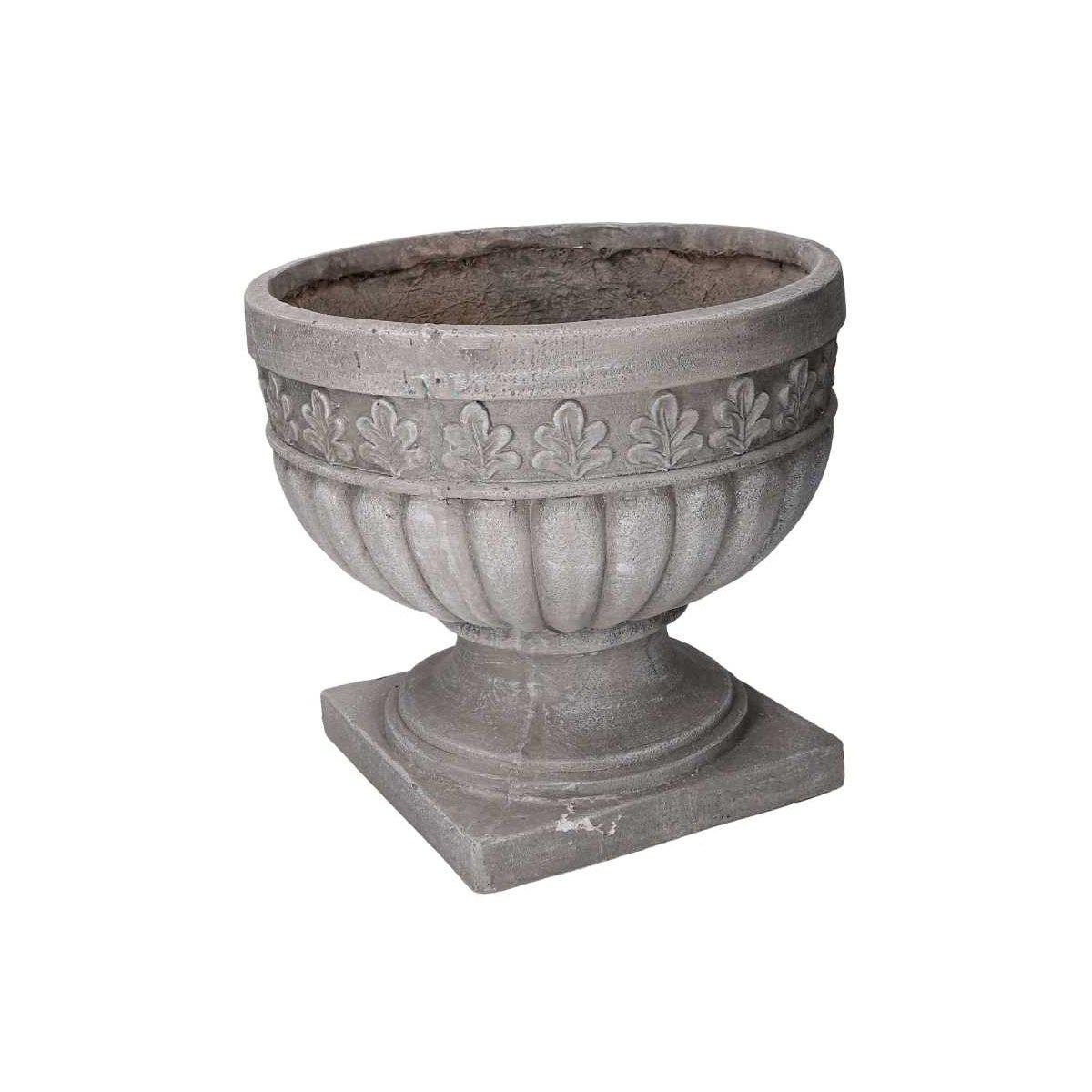 Portavaso Resina Grigio cm.Ã?40h36 | Vacchetti