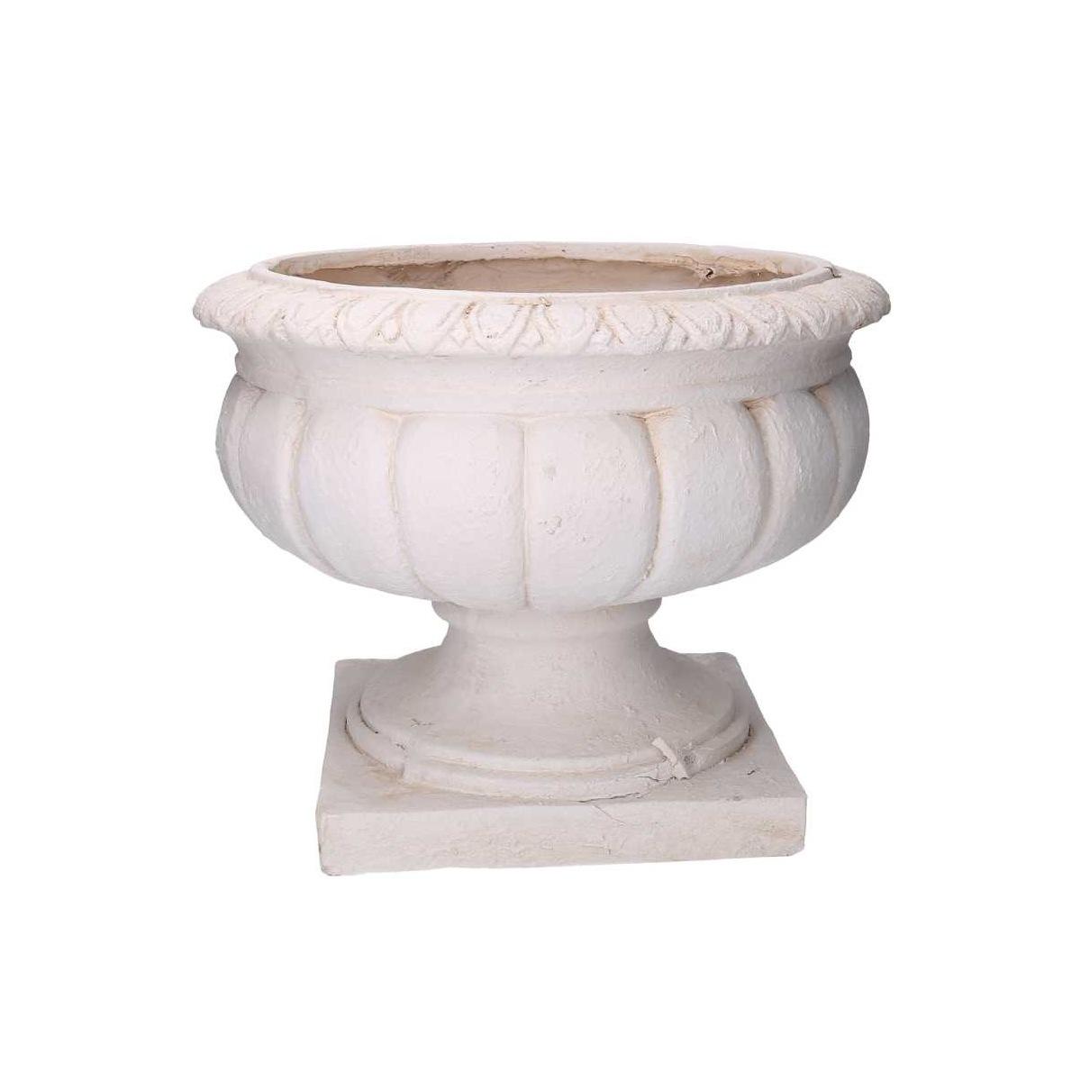 Portavaso Resina Bianco cm.Ã?46h36 | Vacchetti