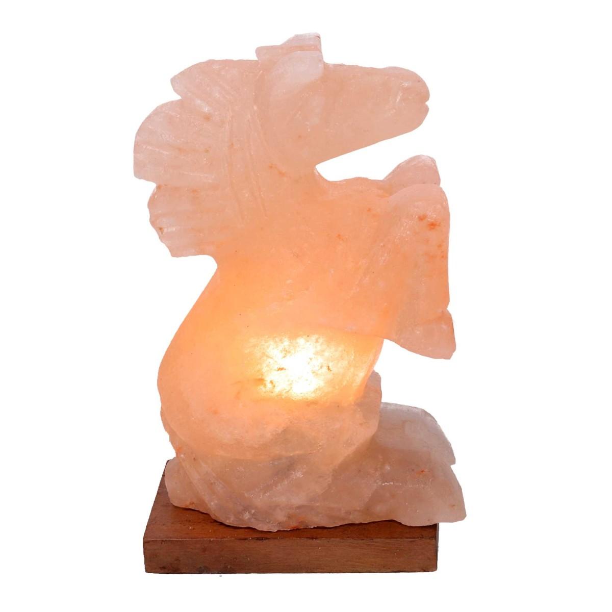 Lampada Sale Base Legno Cavallo con Attacco cm.15x8h22 | Vacchetti