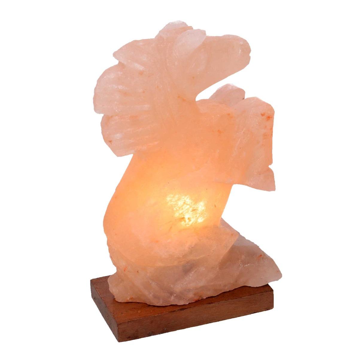 Lampada Sale Base Legno Cavallo con Attacco cm.15x8h22 | Vacchetti