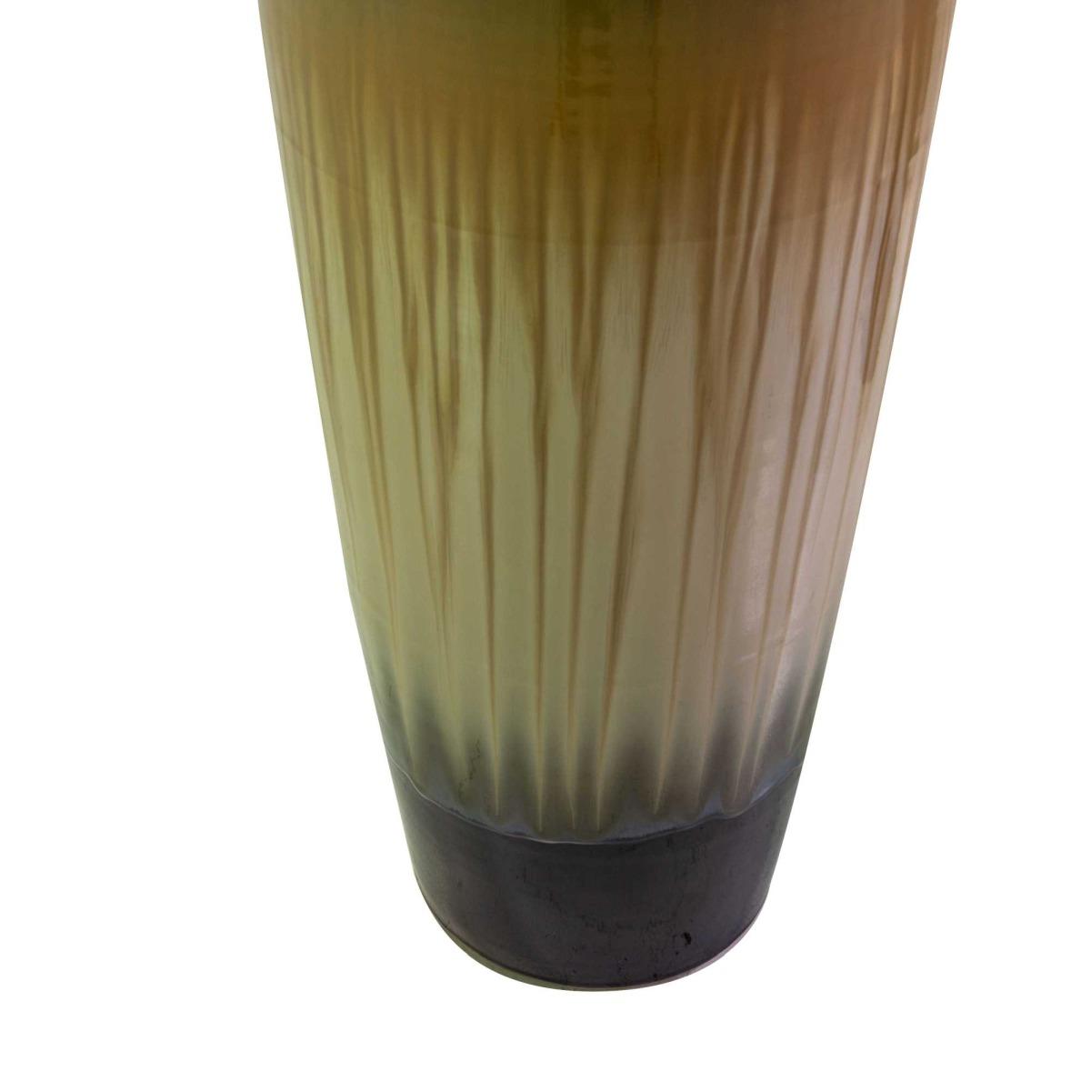 Vaso Ceramica Crema Marrone cm.Ã?27h90 | Vacchetti