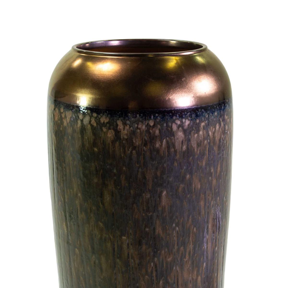 Vaso Ceramica Bronzo cm.Ã?26h120 | Vacchetti