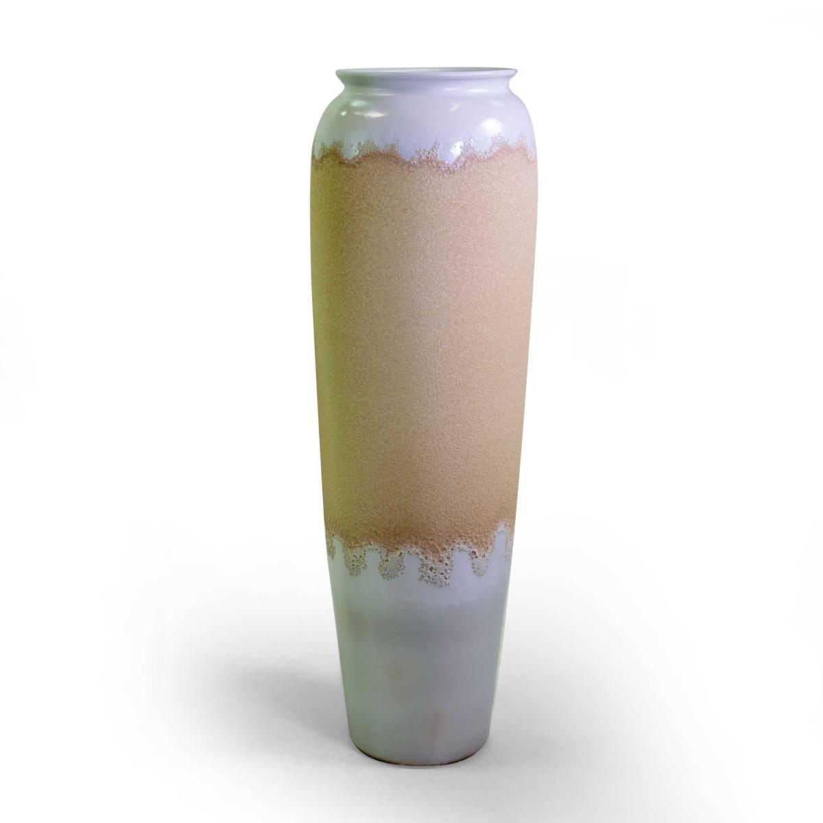 Vaso Ceramica Bianco Sabbia cm.Ã?27h120 | Vacchetti