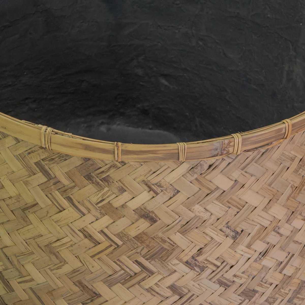 Portavaso Cemento Bambu' Set pz.4 Naturale Tondo cm.Ã?63h47 | Vacchetti