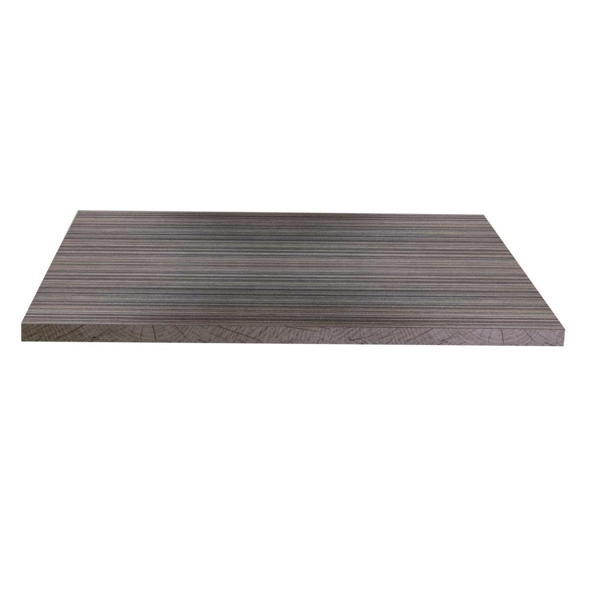 Top Tavolo Nobilitato Noce Moderno Quadro cm.80x1,8x80 | Vacchetti