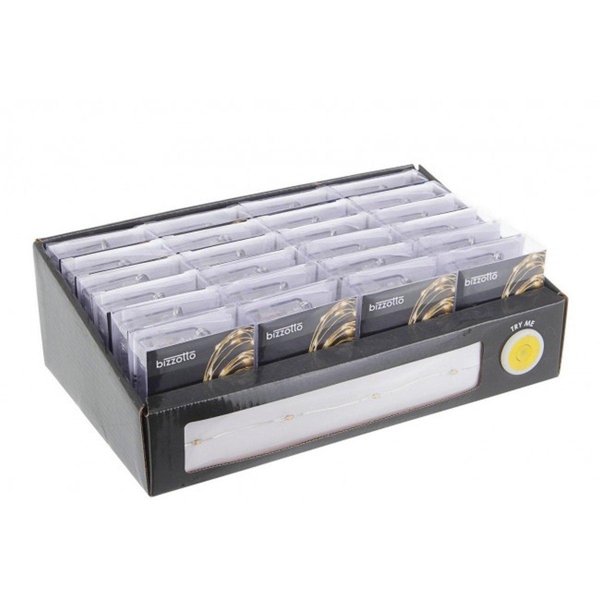 Luci Natale Esterno Batteria LED 30 Micro Bianco Caldo |Bizzotto