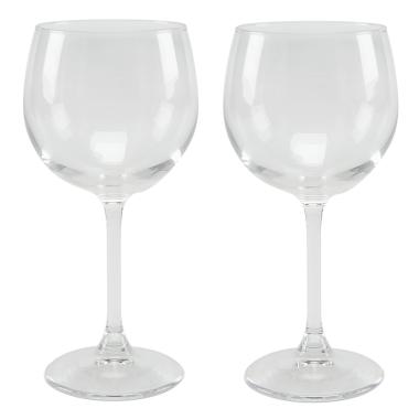 Bicchiere Vetro Bormioli Vino Calice cl.39,5 Set 2 pezzi