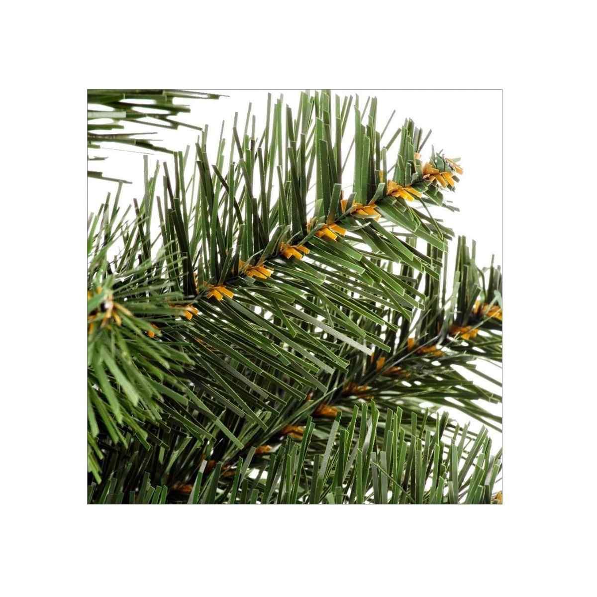 Albero Natale cm.45 Verde con Base Juta |Bizzotto