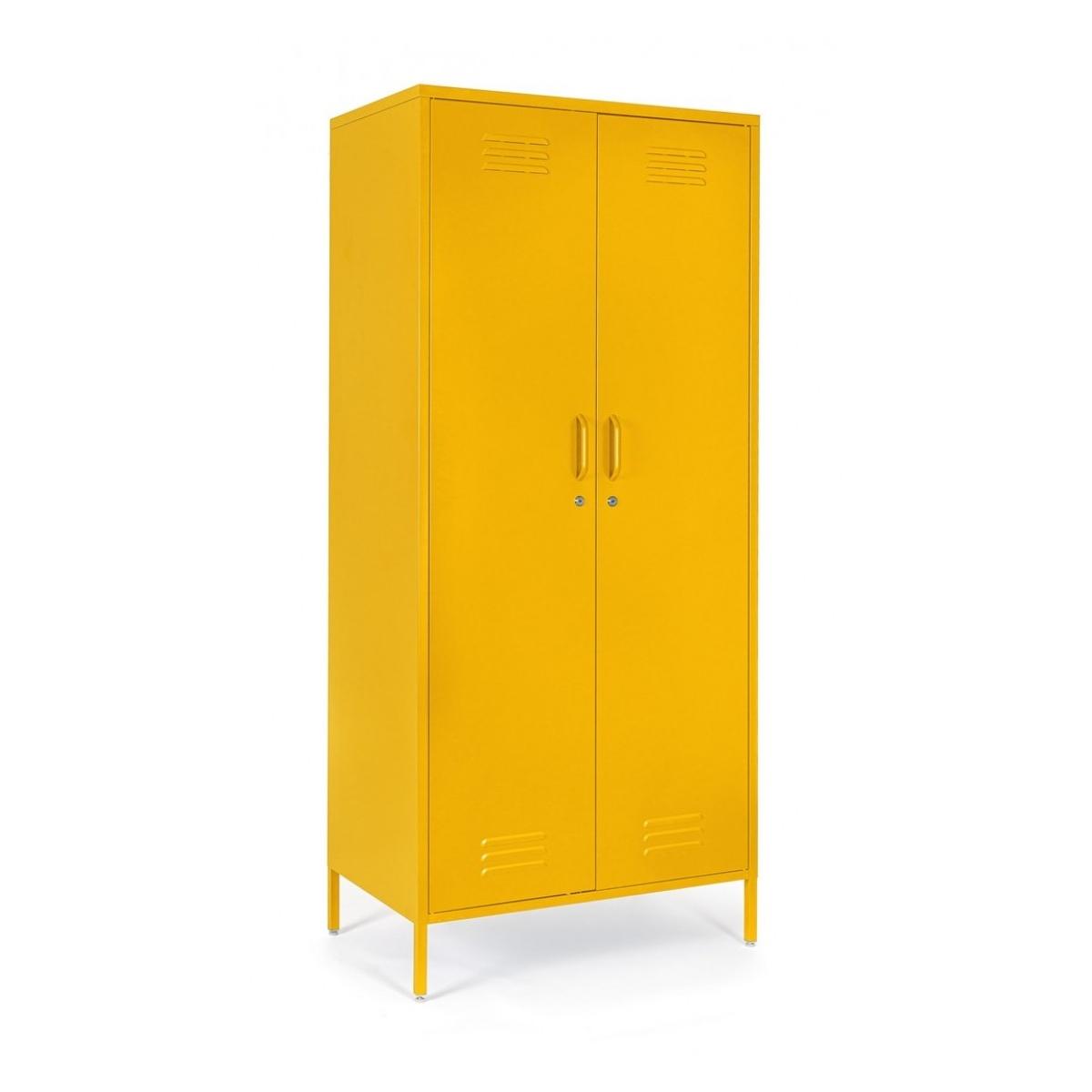 Armadio 2 Ante Cambridge Giallo | Bizzotto