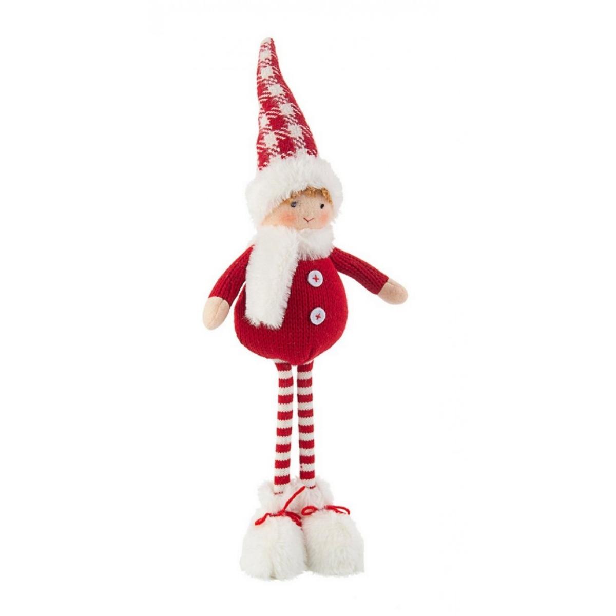 Bimbo Dilly Stand Bianco-Rosso cm.H38 | Bizzotto