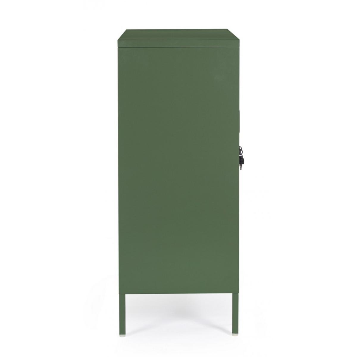 Cassettiera 2 Ante Cambridge Verde | Bizzotto