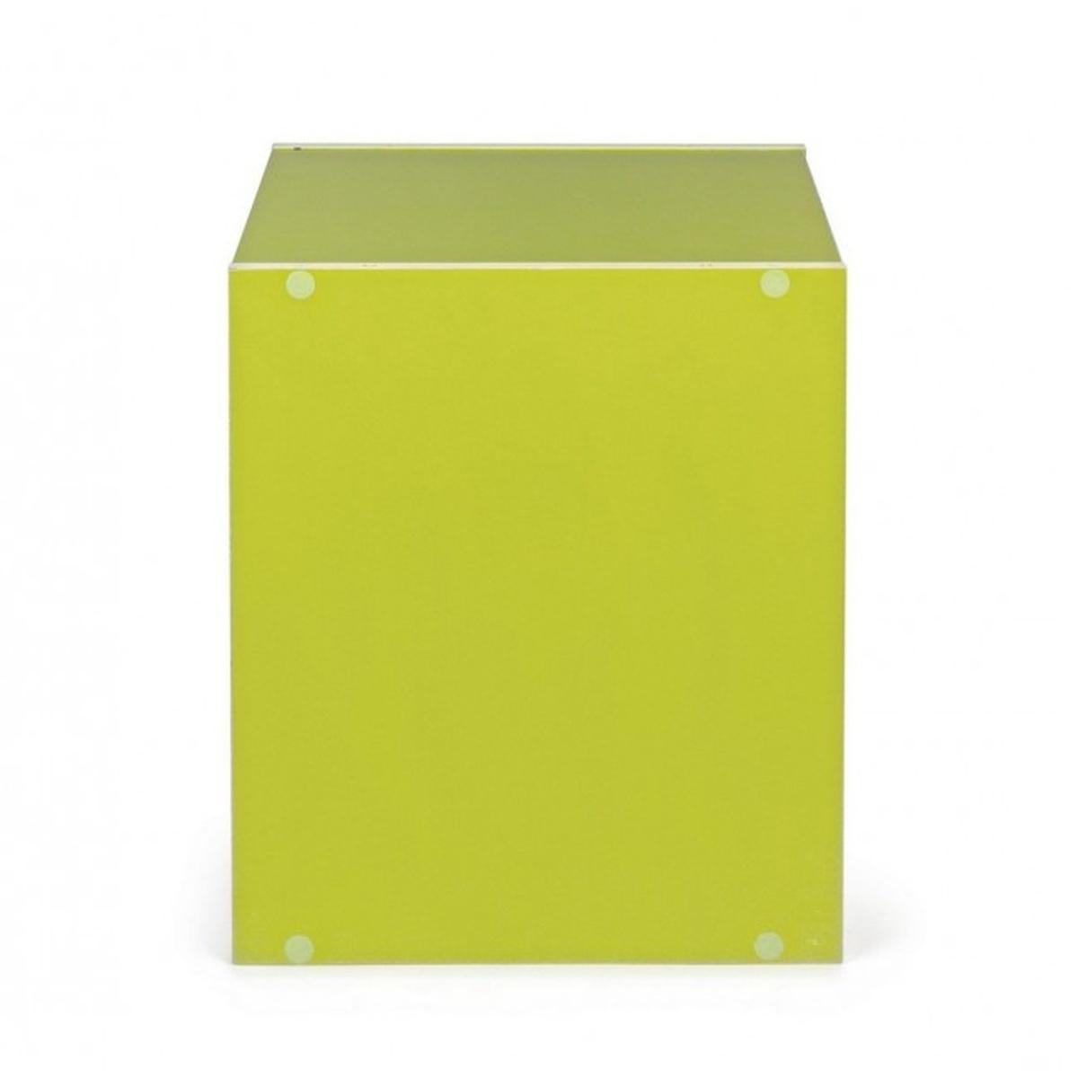 Cubo con Mensola Composite Verde | Bizzotto