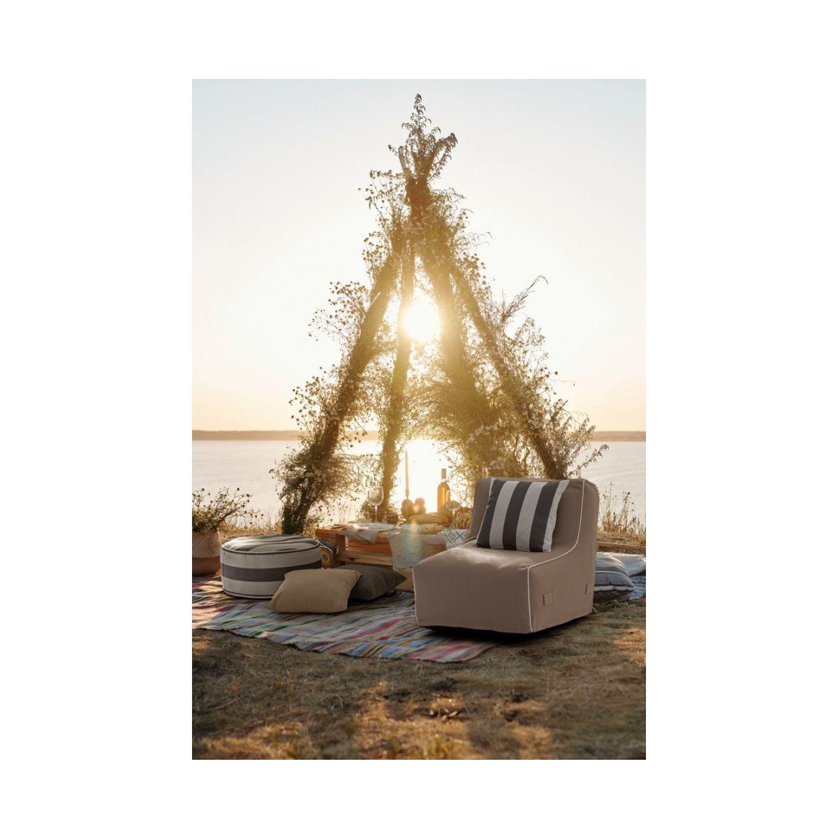 Cuscino Rihanna Grigio Scuro 43x43 | Bizzotto