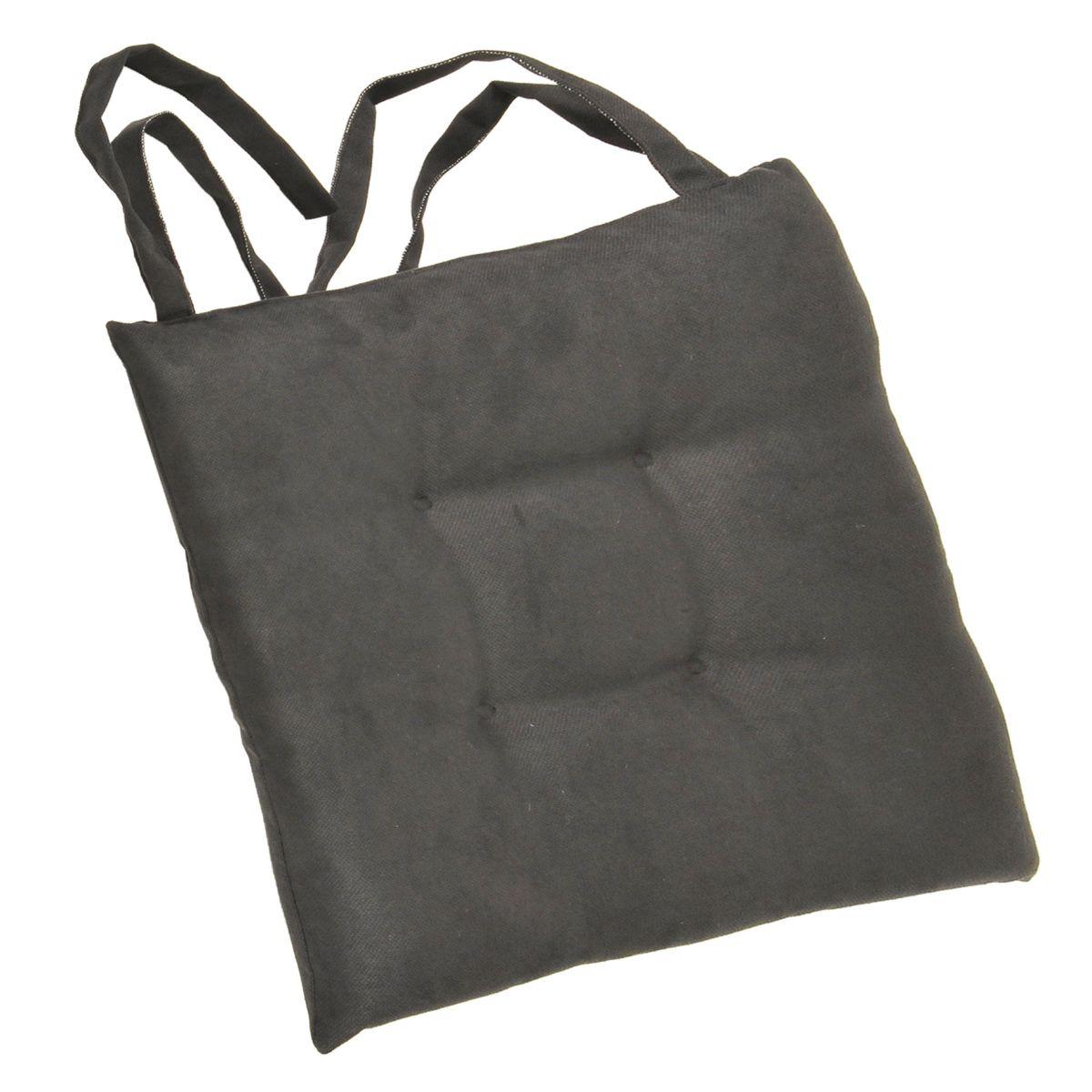 Cuscino Sedia Letizia Nero cm.41x41 | Alore Casa