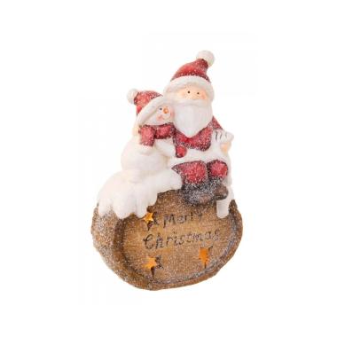 Decorazione Sleety 2F con Botte con LED | Bizzotto