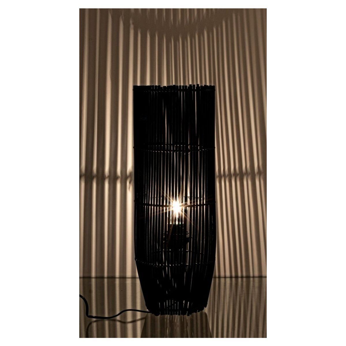Lampada Tavolo Arusha Nero Cm.H52