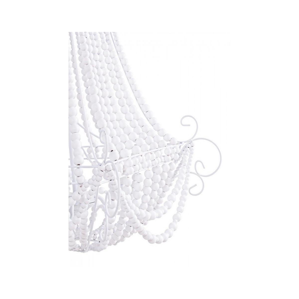 Lampadario Corona Bianco Opaco cm.H71 | Bizzotto