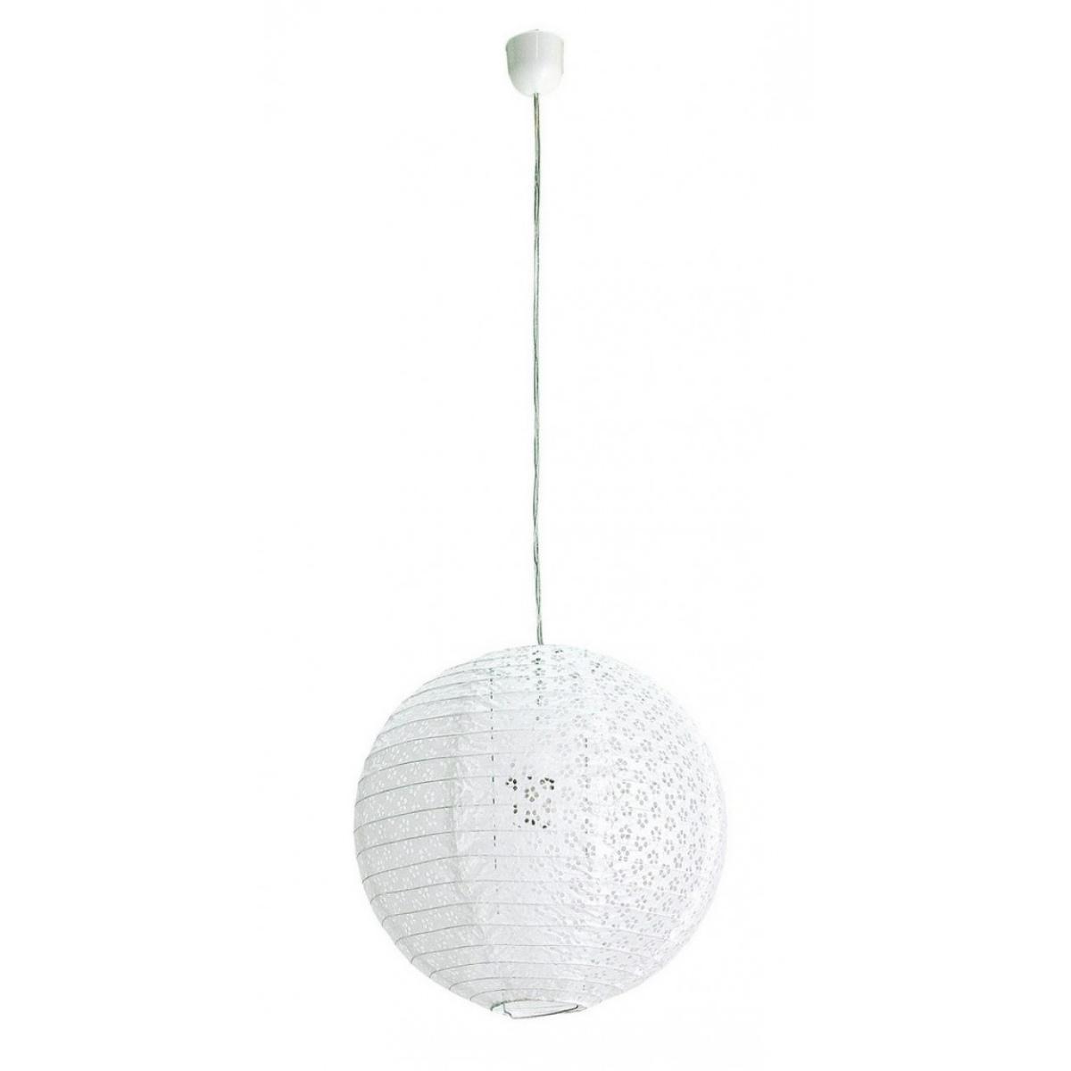 Lampadario Paper Spring cm.Ã?40 Bianco | Bizzotto