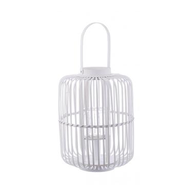 Lanterna Brielle Bianco Con Manico L