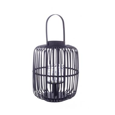 Lanterna Brielle Nero Con Manico L