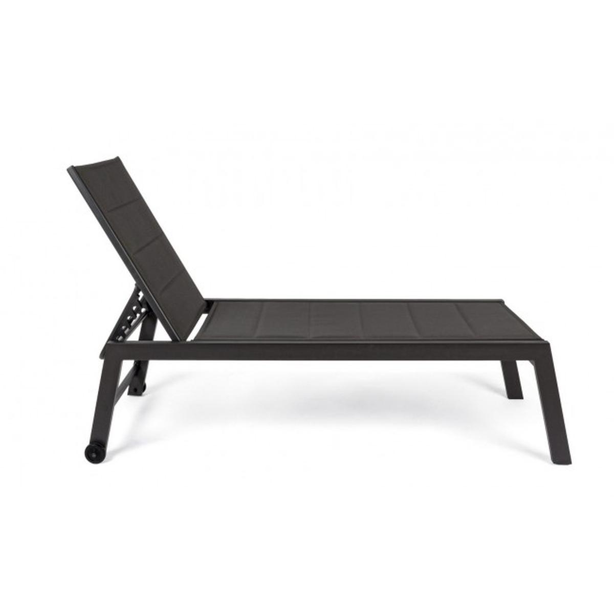 Lettino Alto Ruote Hilde Antraci Lh32 | Bizzotto