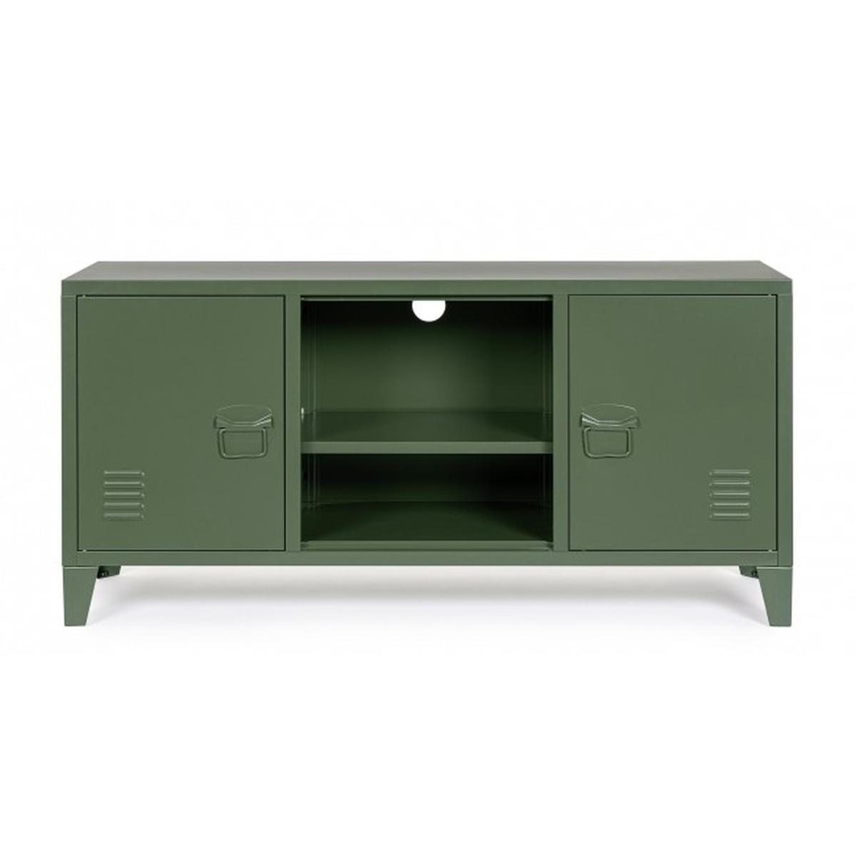 Mobile Porta Tv 2 Ante Cambridge Verde | Bizzotto