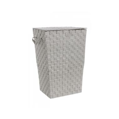 Porta Biancheria Intreccio Nylon Beige 40X30