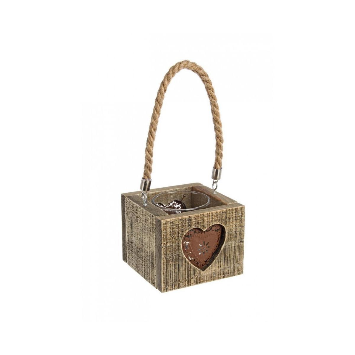 Portacandela Mountain Cuore | Bizzotto